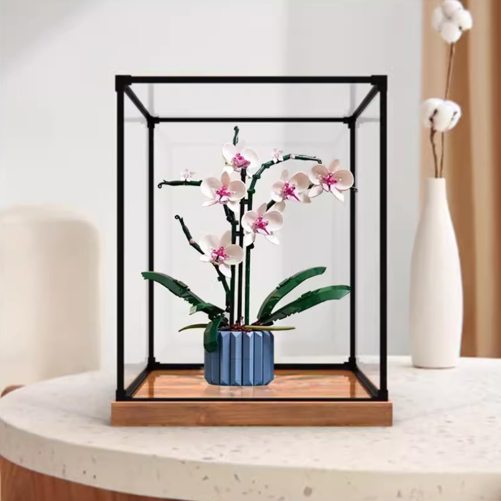 Amazon.com: HALFS Acrylic Display Case for Lego Icons Orchid 10311